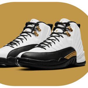 Nike Air Jordan XII 12 Retro Royalty Taxi Size 7Y Men's/Teens